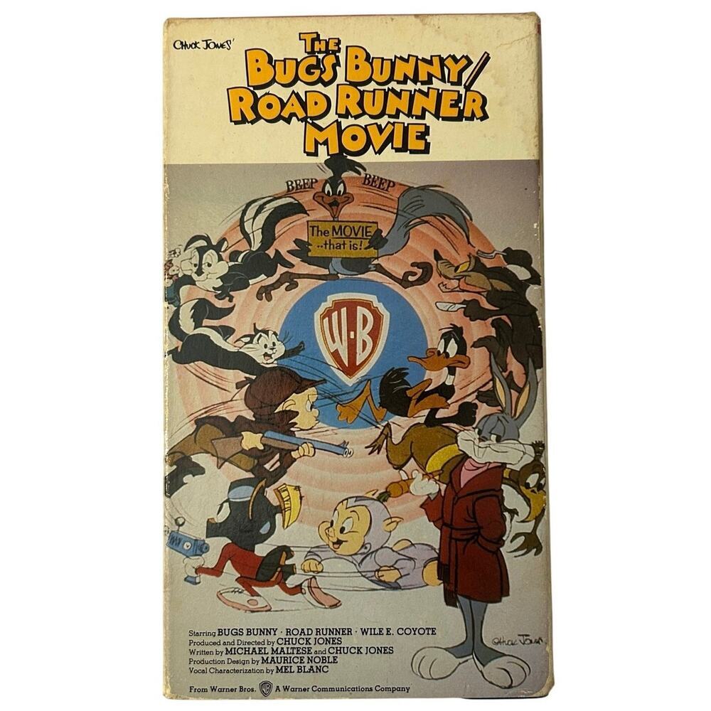 The Bugs Bunny Road Runner Movie VHS 1979 Chuck Jones Warner Brothers Kids Film